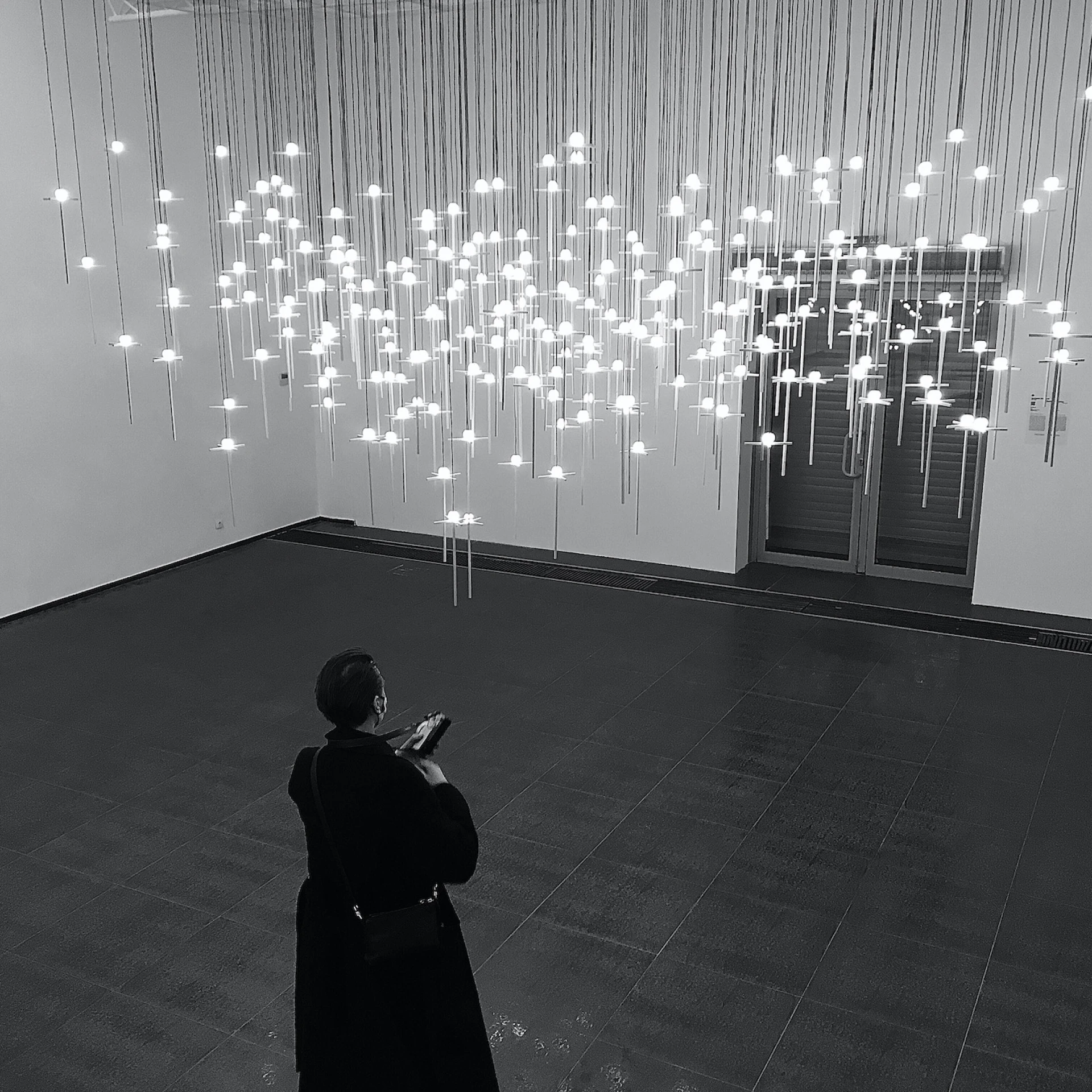 *Egregor,* Light Installation, Vasyl Grublyak, 2022