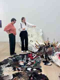 Ilka Voermann mit Sibylle Springer, Foto: KH Bremen