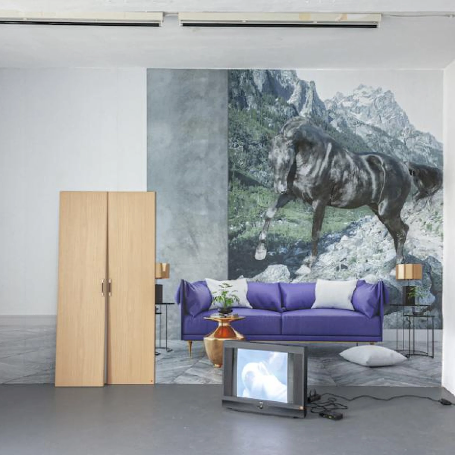 Nach Vorlage der Rechnung aus TORX 
Fototapete, H 320 x B 550 cm, Installationsansichten FAK19 – Förderverein Aktuelle Kunst e. V., Münster(mit Arbeiten von Tobias Heine, Sebastian Moske, Max Santo, Pio Rahner und Philipp Zrenner)