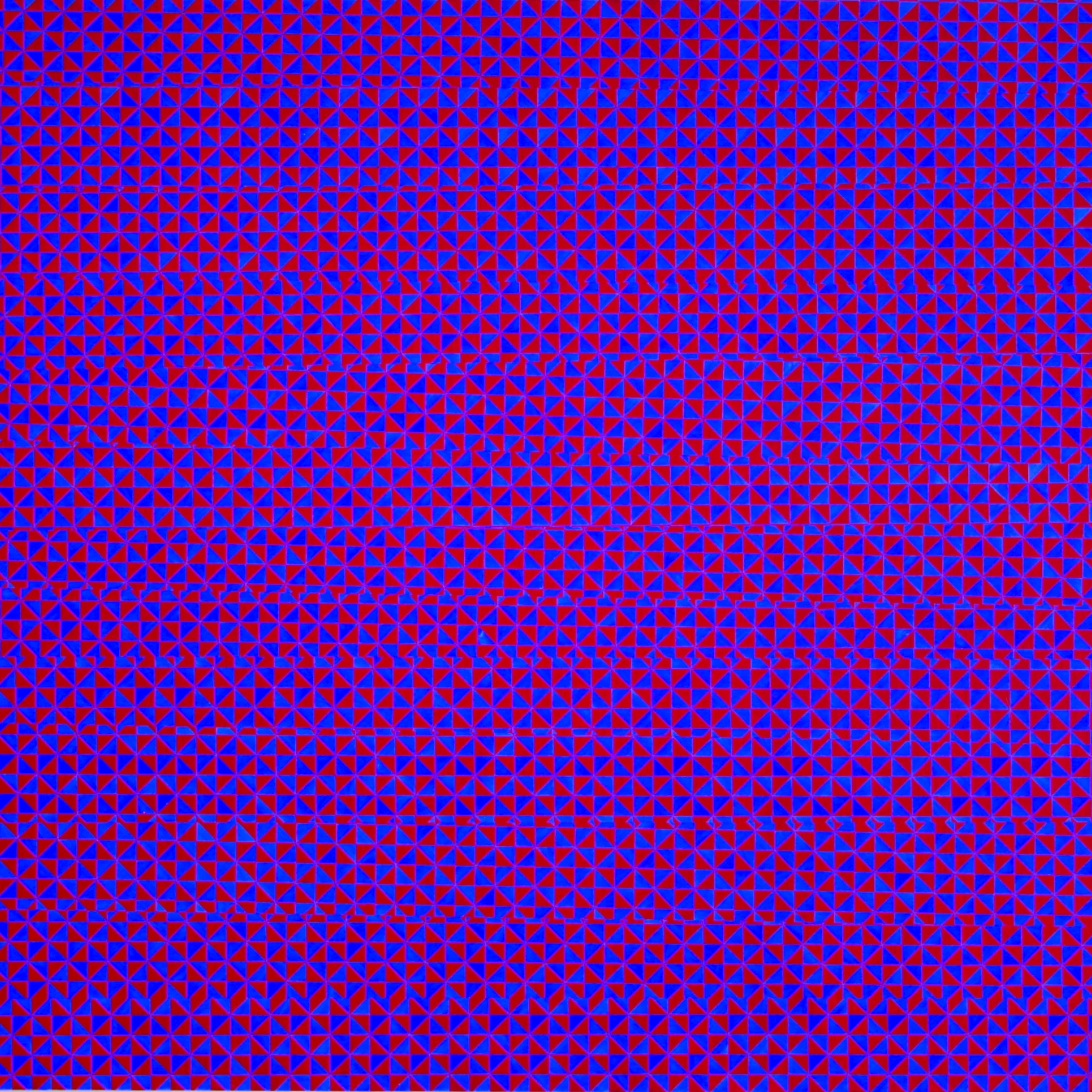 *Pli 0122*, 2022, 100 x 120 cm,  Acryl/Leinwand auf Holzkörper