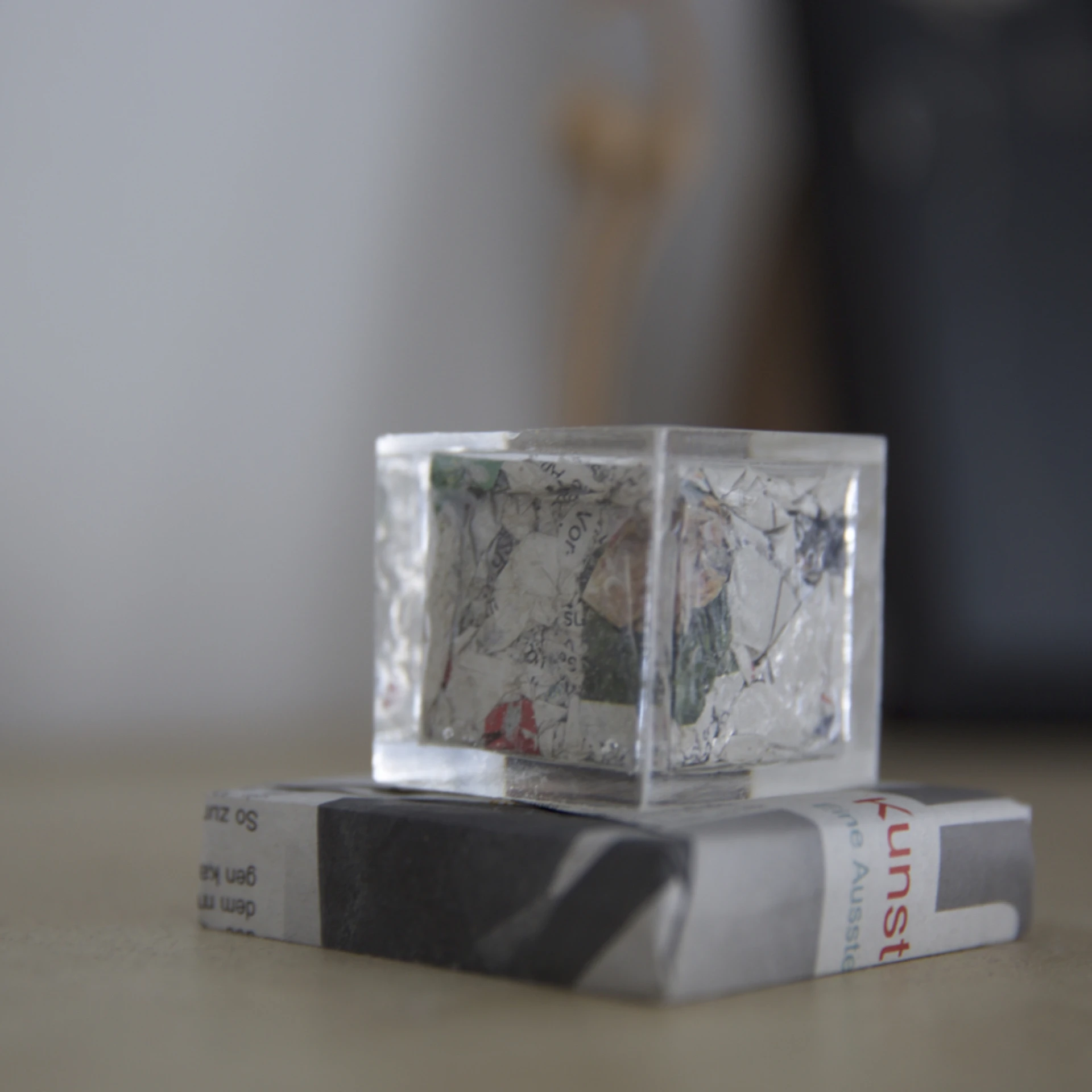 *Unzugänglich*, 2018
Objekt, (7 x7 x 7 cm)