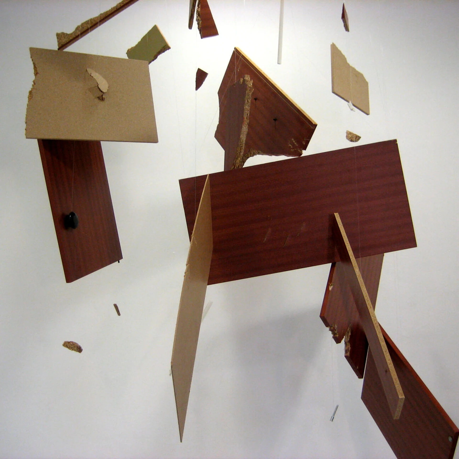 *Explosionszeichnung*, installation, Künstlerhaus Eckernförde, photography, 2009