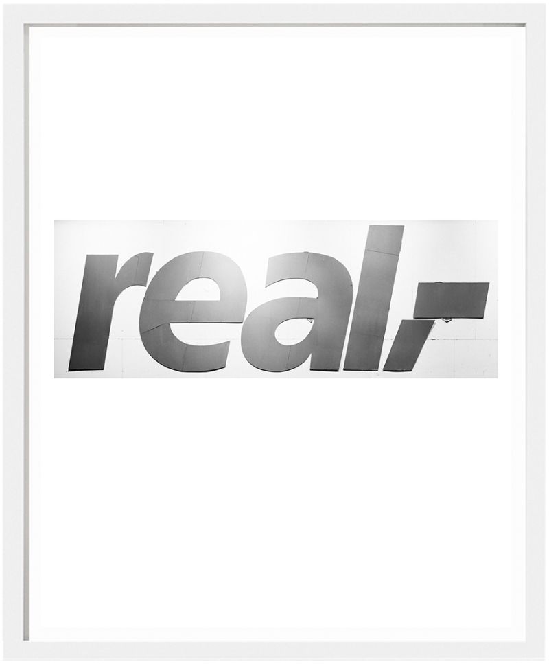 *real*, 2014, Fotografie, Pigmentdruck, gerahmt, 38 x 31 cm