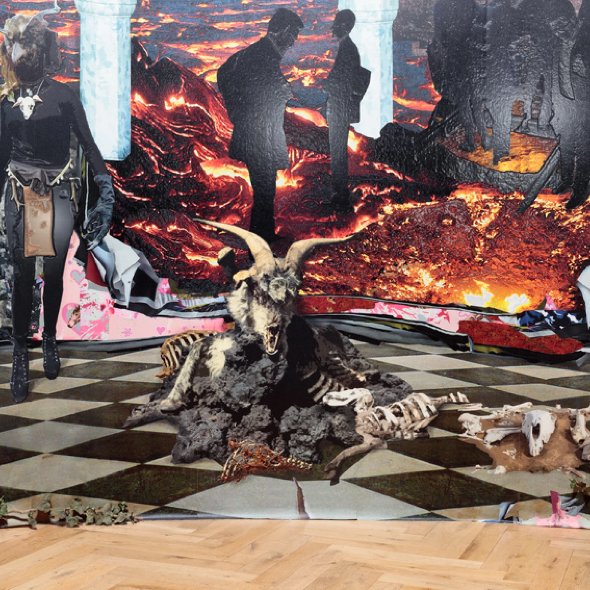*Apokalypse*,  2016, Innenansicht, Detail
