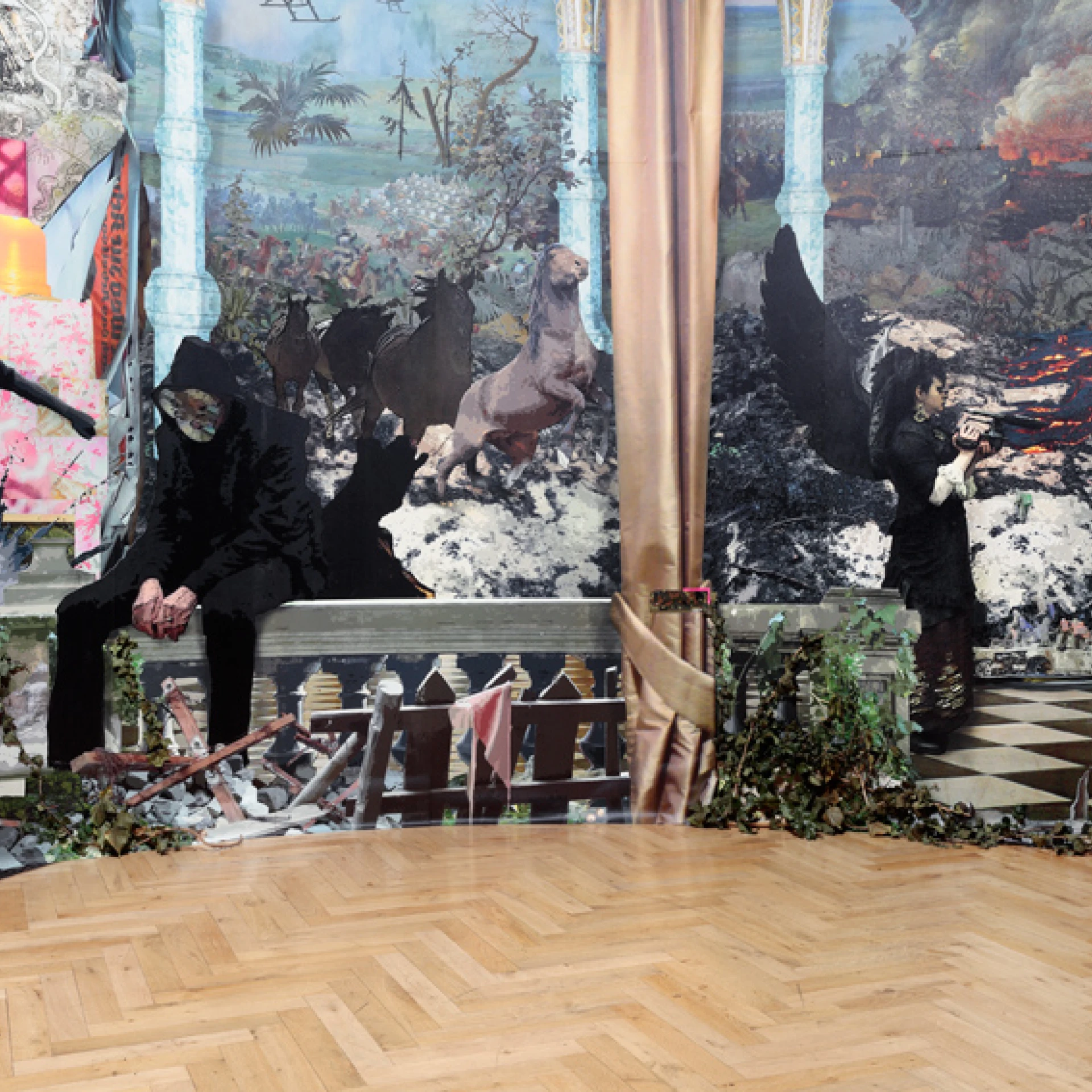 *Apokalypse*,  2016, Innenansicht, Detail