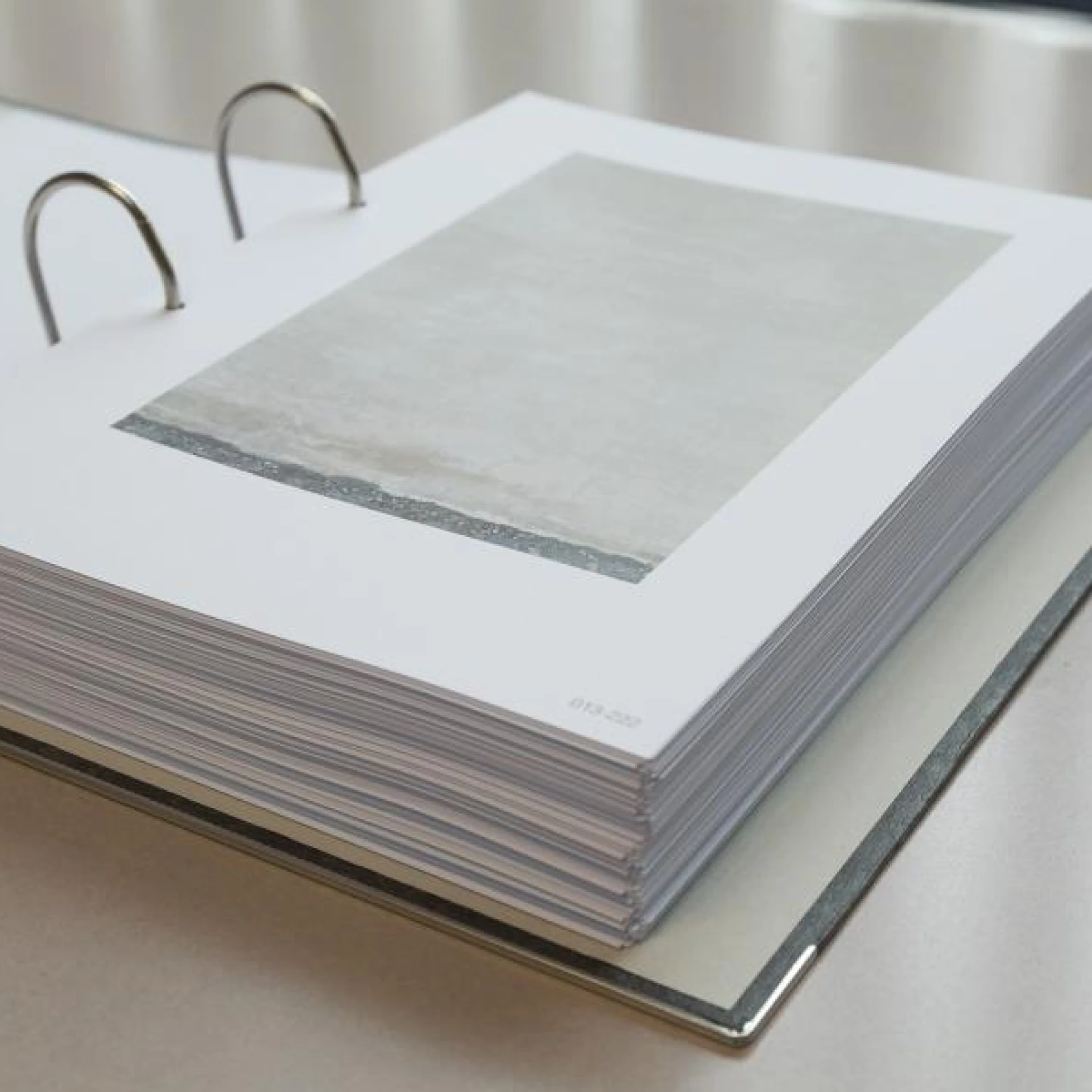 *581-3-222* , 2019
Künstlerbuch, Ausstellungsansicht Land in Sicht, Museum für zeitgenössische Kunst, Ottobeuren 2019