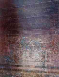 *Gleam: Looming Signs # 07 // UndergroundPainting III*, 2007 / 2008, Acryl auf Leinwand, 220 x 170 cm