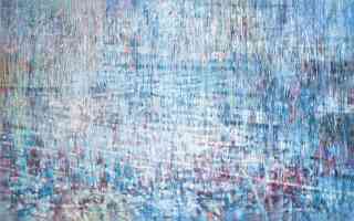 *Rain # 04 // 19th Street (Rain I)*, 2009, Acrylic on canvas, 160 x 240 cm